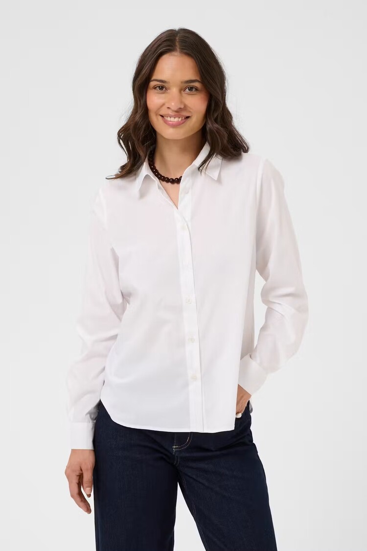 Kaffe Kaffe - GEORGIA LS Collared Top