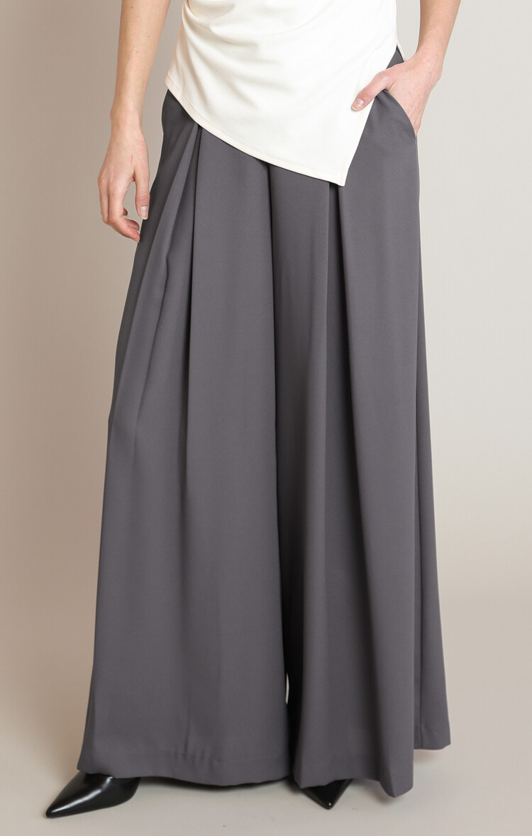 Black Tape Black Tape - High Waisted Pleat Pants