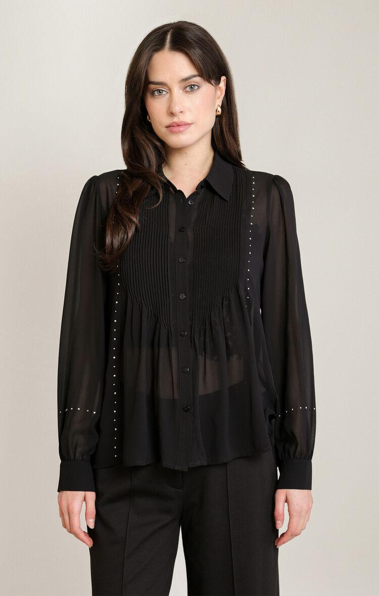Black Tape Black Tape - Studs Blouse
