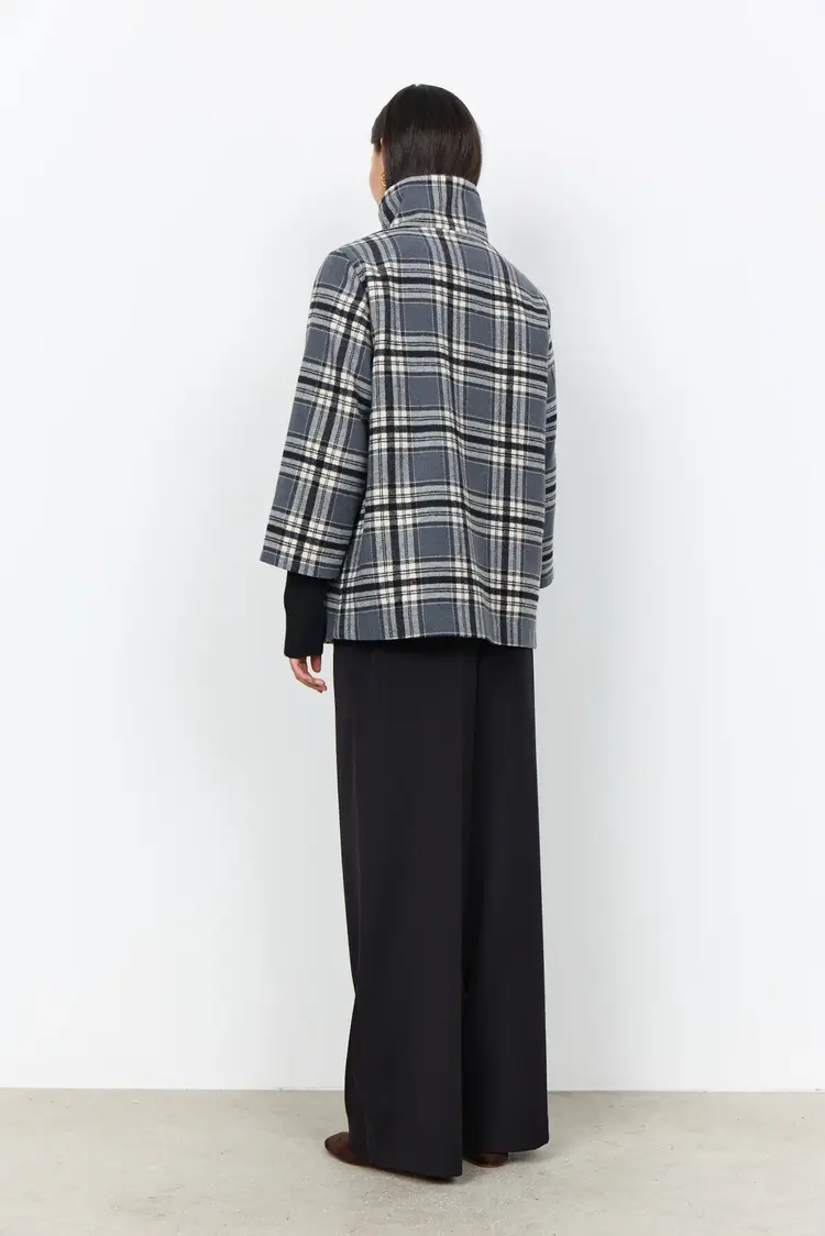 Soya Concept Soya Concept - GERLINDE 2 Plaid Coat