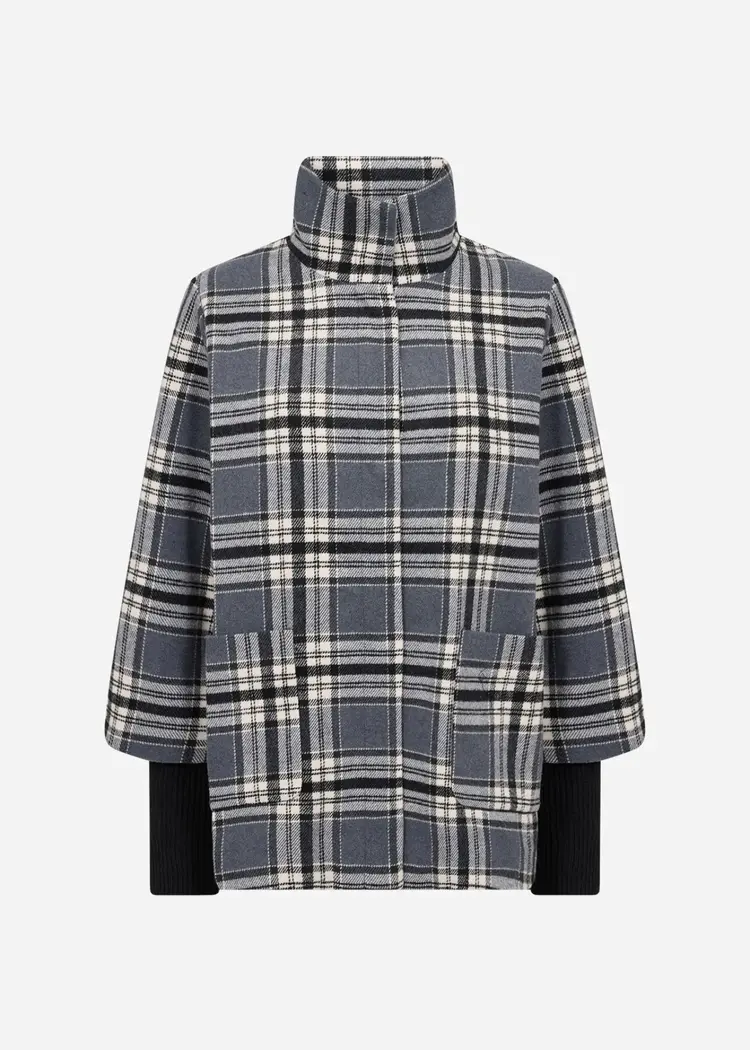 Soya Concept Soya Concept - GERLINDE 2 Plaid Coat