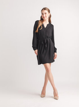 Papillon Papillon - Henley Dress With Tie Belt