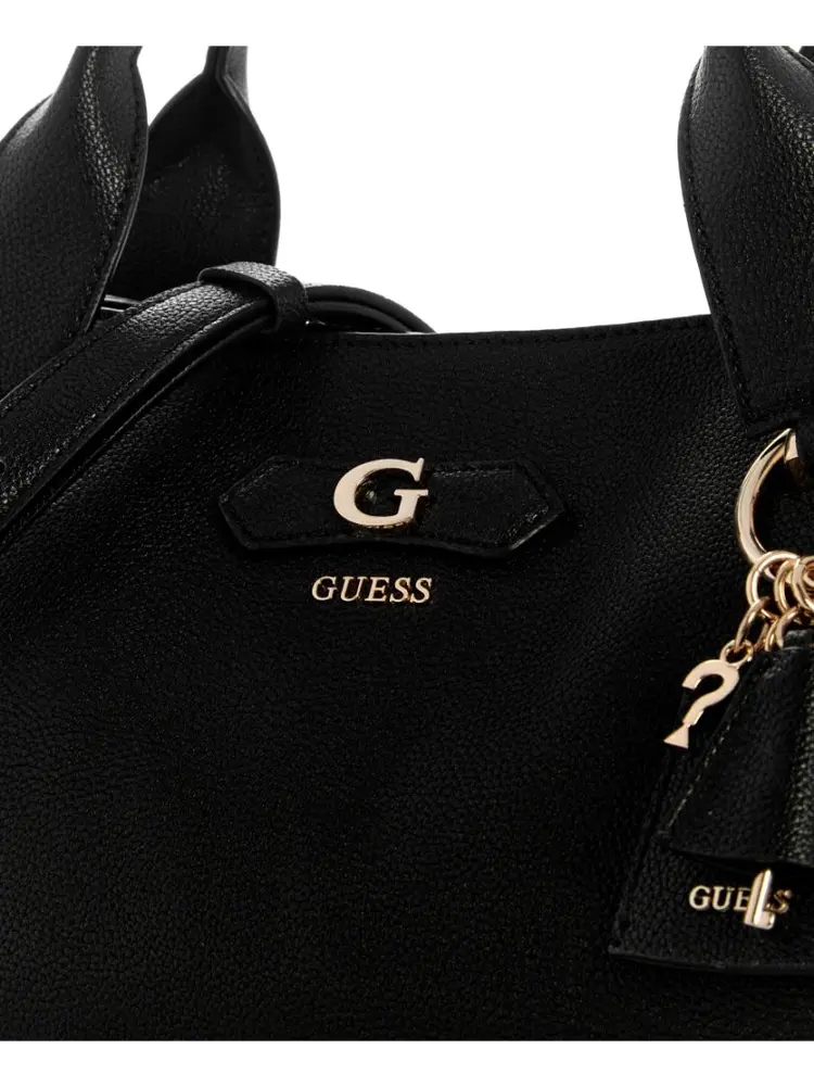 Guess Guess? - SUZY Mini w/3 Comp Satchel in Black