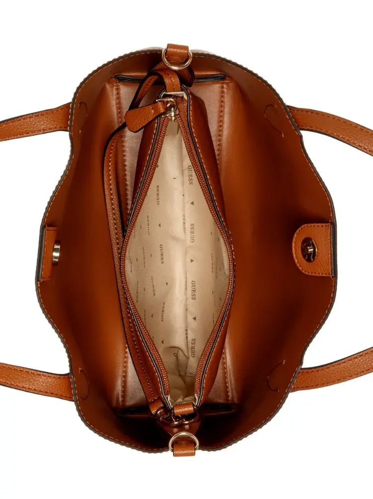 Guess Guess? - MELODY 2 IN 1 Satchel in Brown
