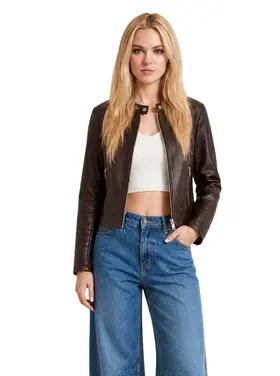 Guess Guess? - Marlene Caribou PU Moto Jacket