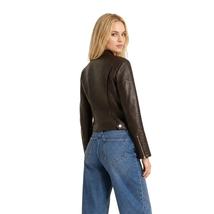 Guess Guess? - Marlene Caribou PU Moto Jacket