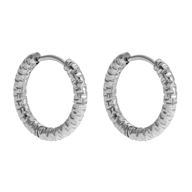 Hackney Nine Hackney Nine - VISCONTA Hoop SILVER Earring