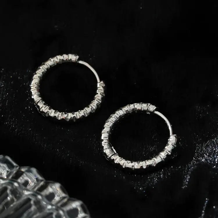 Hackney Nine Hackney Nine - VISCONTA Hoop SILVER Earring