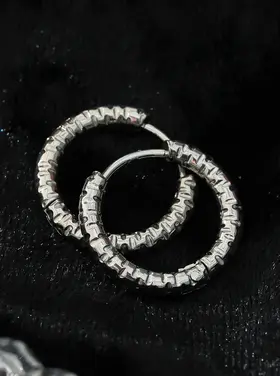 Hackney Nine Hackney Nine - VISCONTA Hoop SILVER Earring