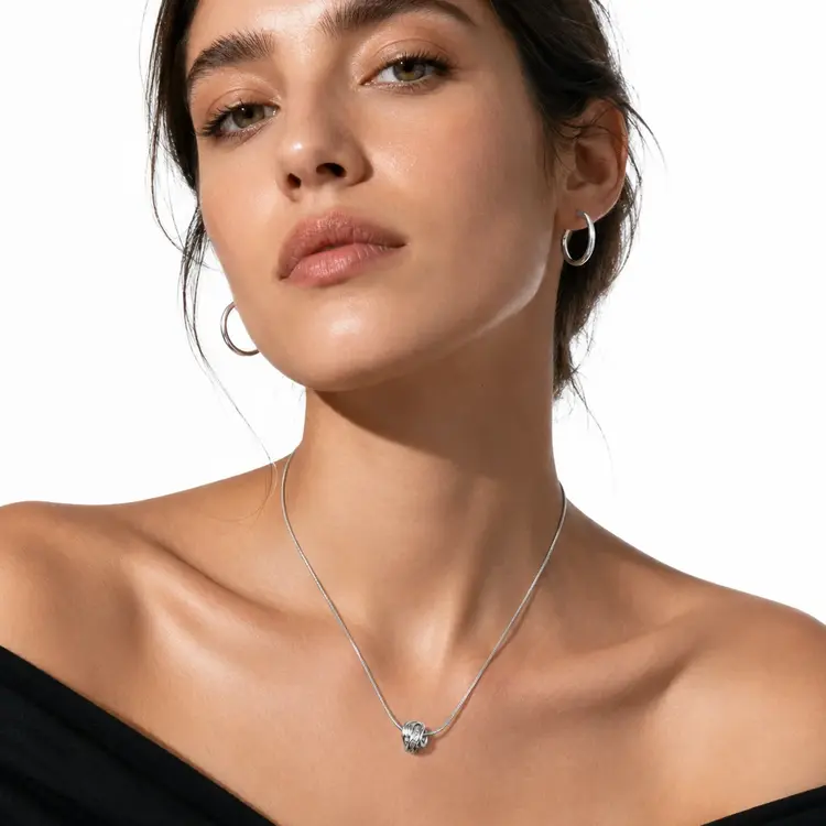 Hackney Nine Hackney Nine - ALEKI Necklace Silver