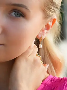 Hackney Nine Hackney Nine - ALEX Earring Gold
