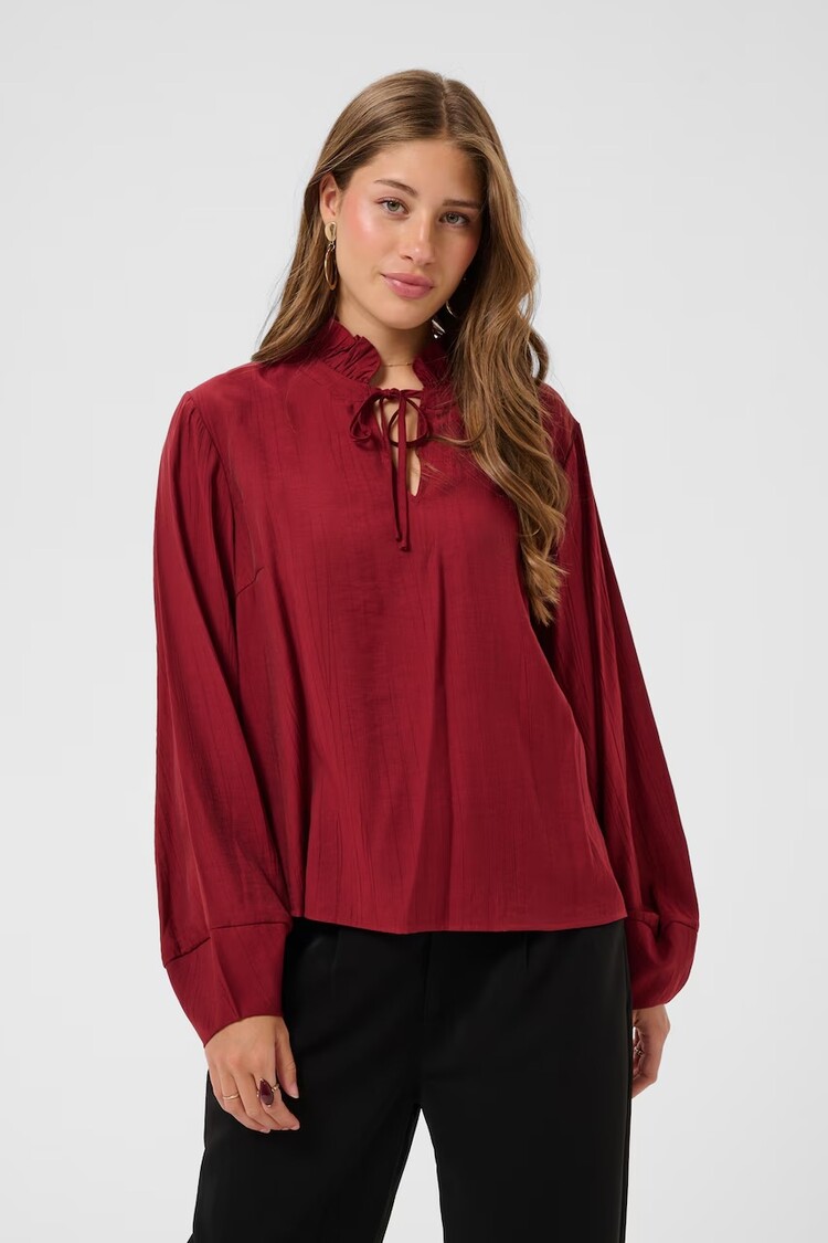 Cream Cream - TINA LS Blouse