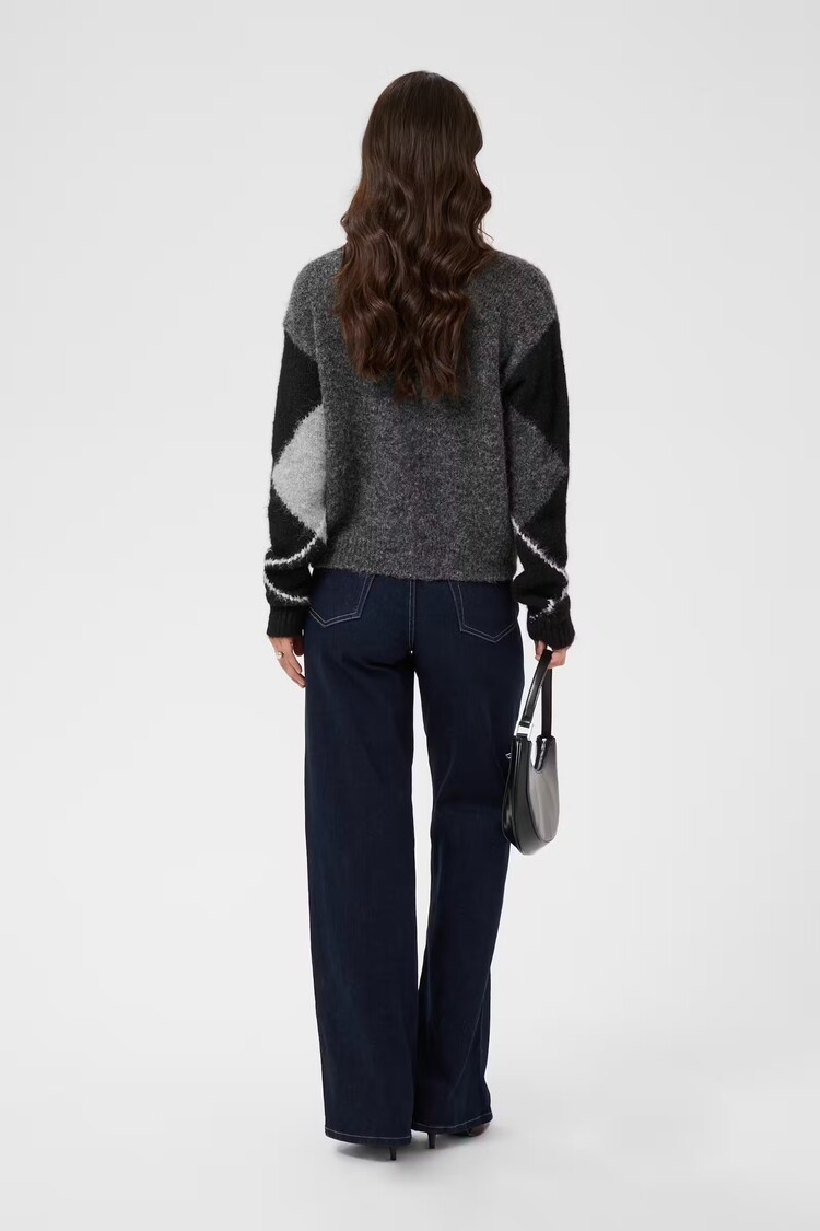 Kaffe Kaffe - GRITH Knit Argyle Cardigan