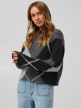Kaffe Kaffe - GRITH Argyle Pullover