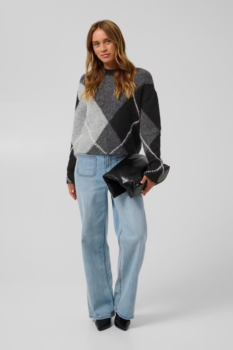 Kaffe Kaffe - GRITH Argyle Pullover