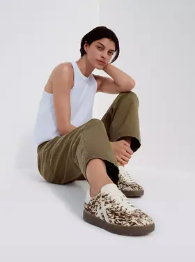 Fit Flop Fitflop - Dash  FF Leather Pony Trainers