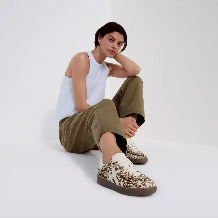 Fit Flop Fitflop - Dash  FF Leather Pony Trainers
