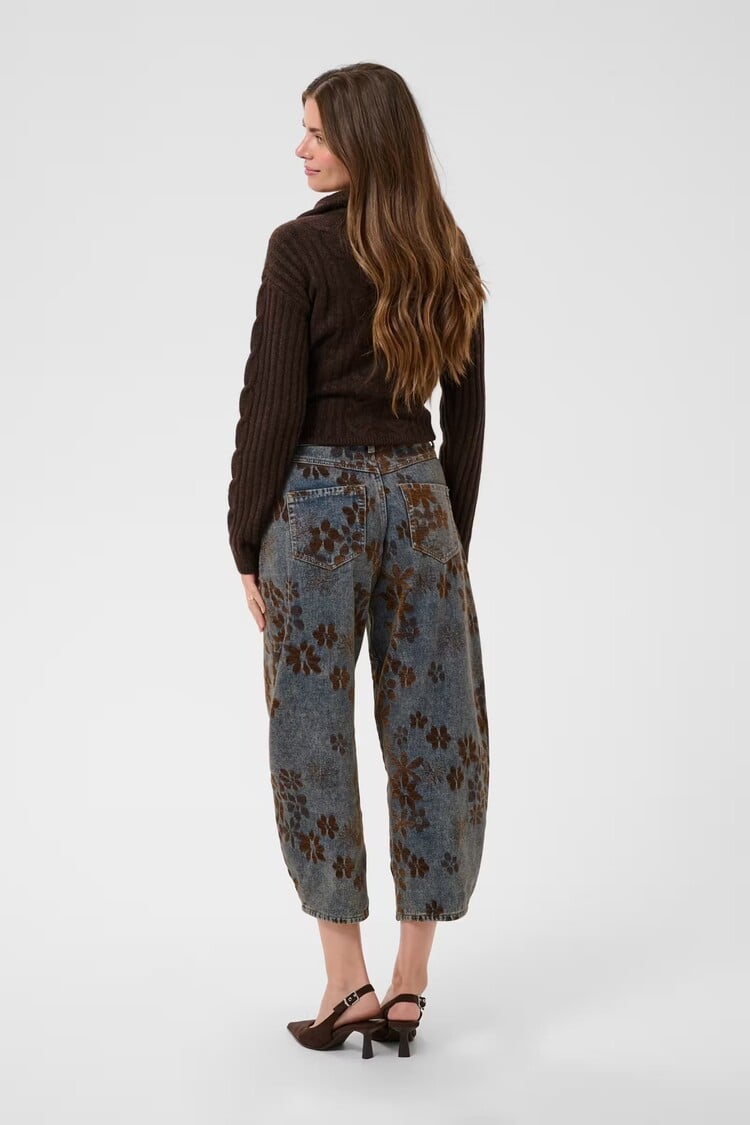 Cream Cream - RAMONA Barrel Jean