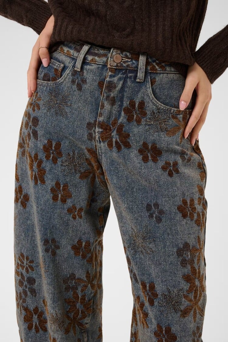 Cream Cream - RAMONA Barrel Jean