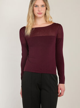 Black Tape Black Tape – Boat Neck Sheer Top