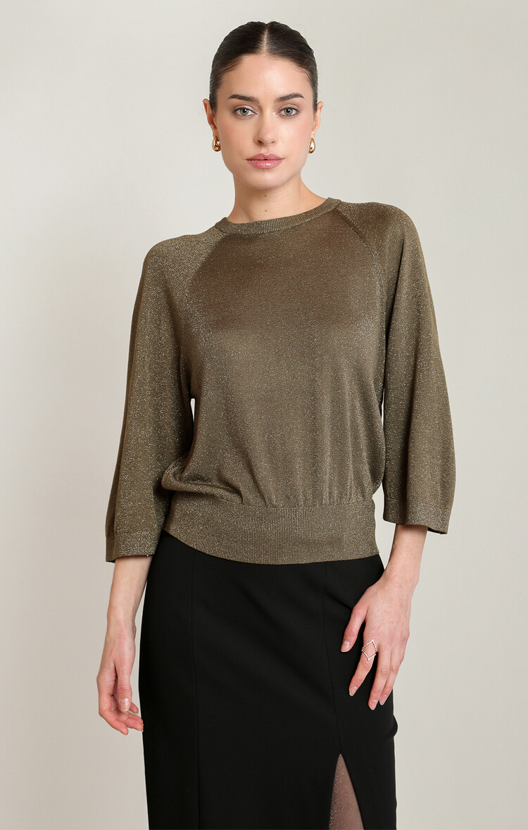 Black Tape Black Tape – Glitter Knit Top