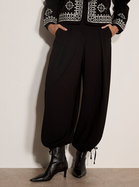 Apricot Apricot – Tie Cuff Balloon Pant