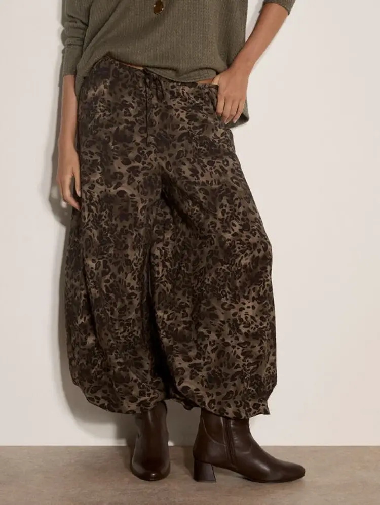 Apricot Apricot – Leopard Balloon Pant