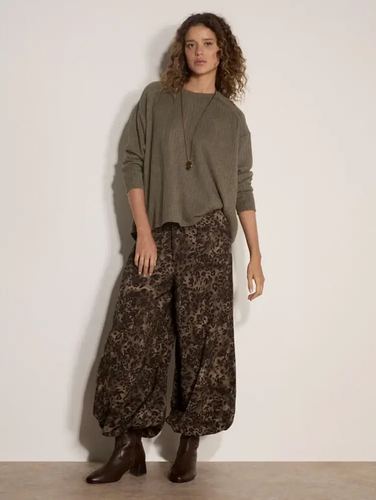 Apricot Apricot – Leopard Balloon Pant