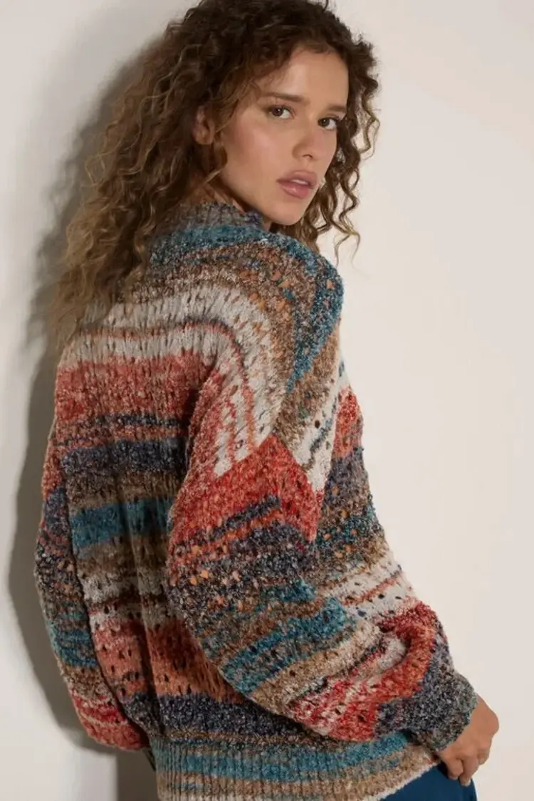Apricot Apricot – Mix Yarn Jumper