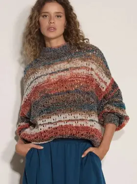 Apricot Apricot – Mix Yarn Jumper