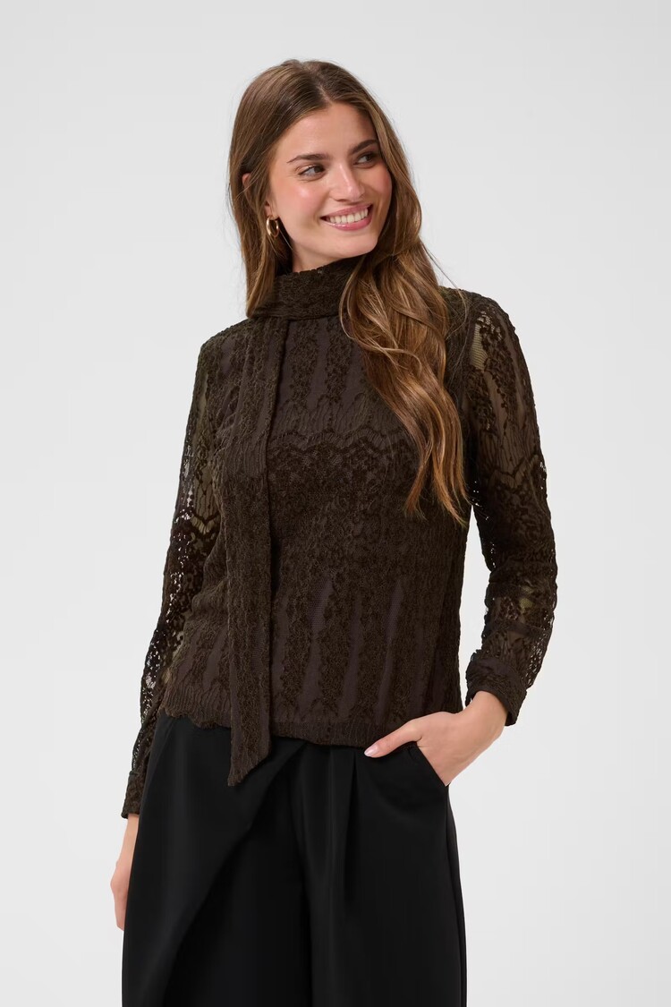 Cream Cream - SOLVEJ Lace Blouse