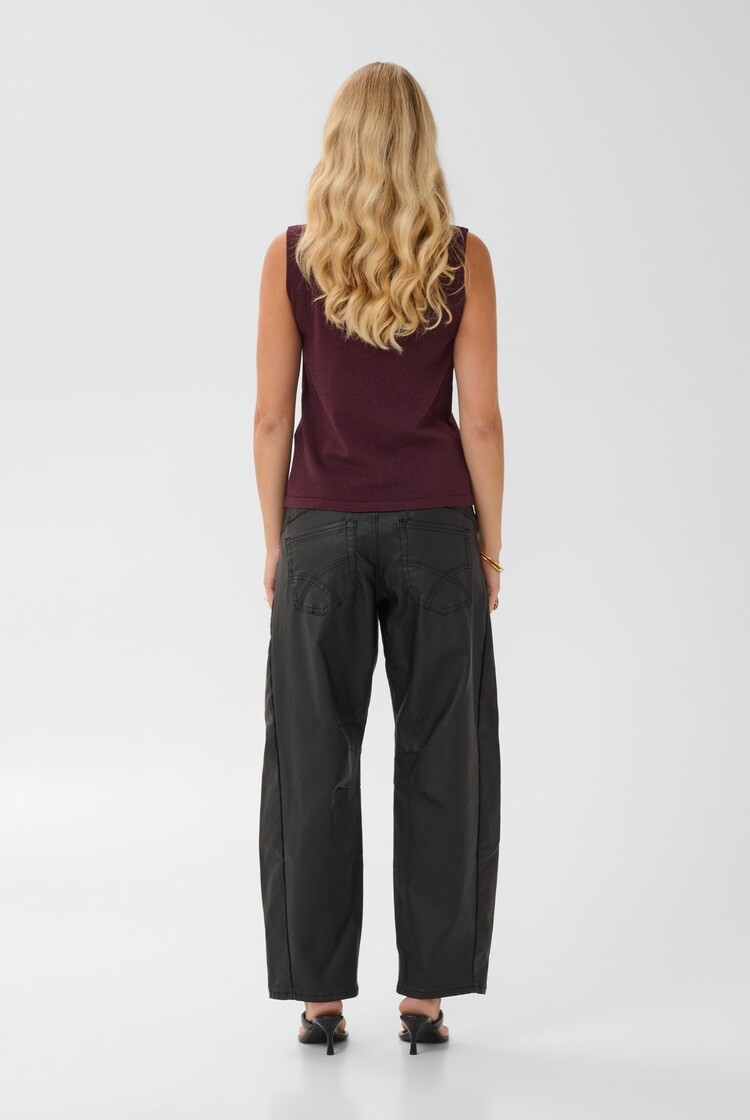 Cream Cream - ZARIA SS w/Shimmer Top