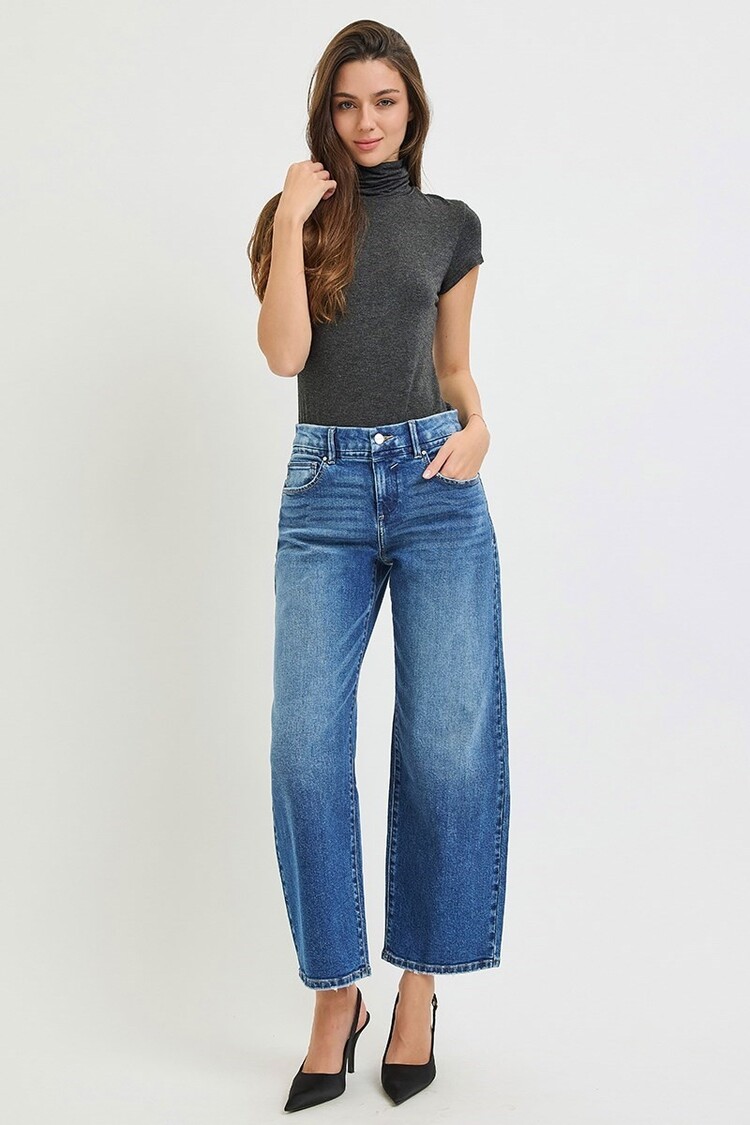 Risen Risen - 21742  Slouchy Crop Barrel