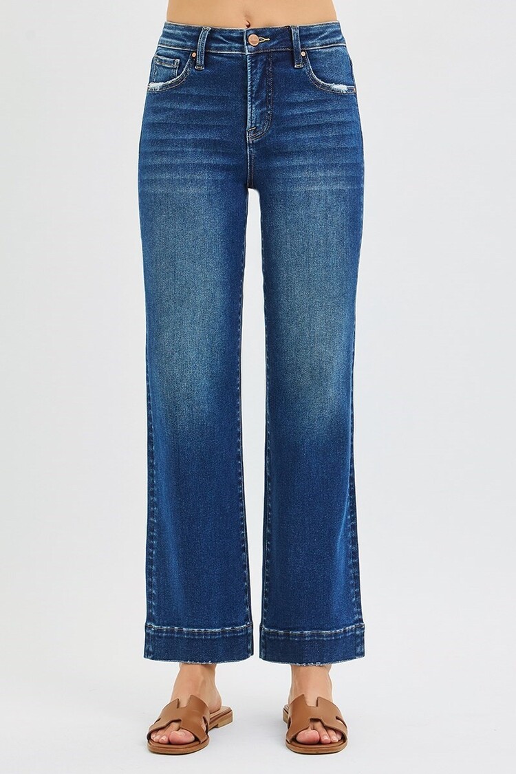 Risen Risen - PSA21347 HR Ankle Straight Jean
