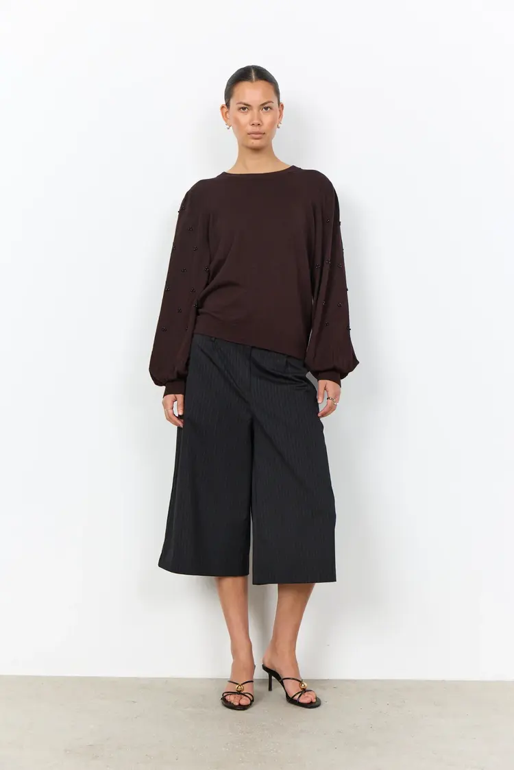 Soya Concept Soya Concept - Dollie 802 Embellished Pullover Sweater