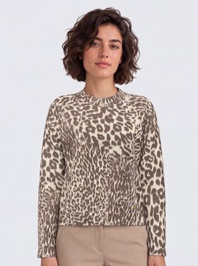 Guess Guess? - LS CN Helen Printed Sweater