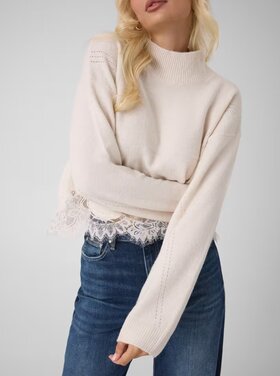 Guess Guess? -  LS Hayden Lace Sweater