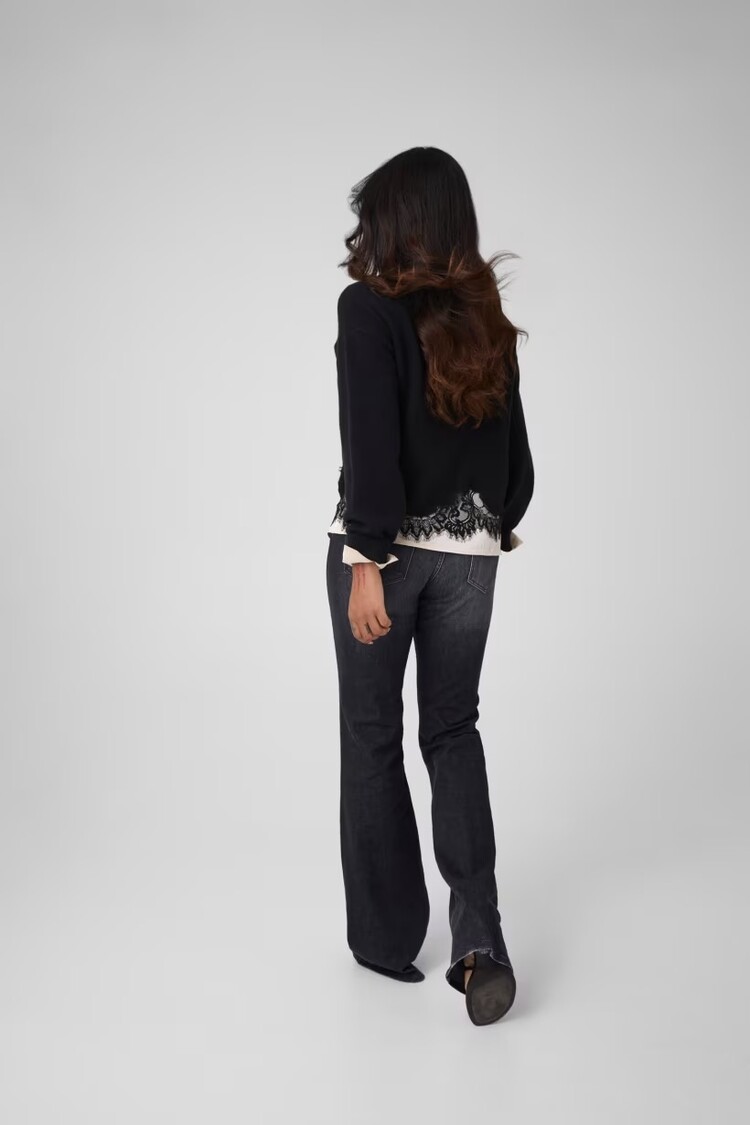 Guess Guess? -  LS Hayden Lace Sweater