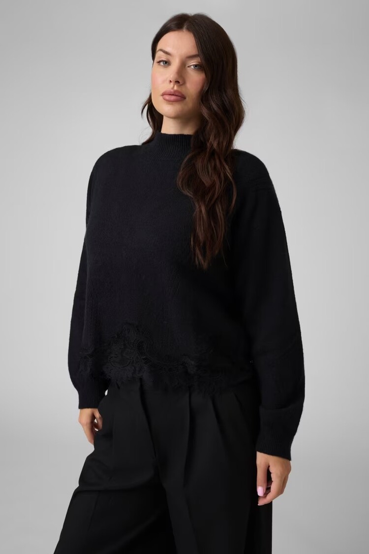 Guess Guess? -  LS Hayden Lace Sweater