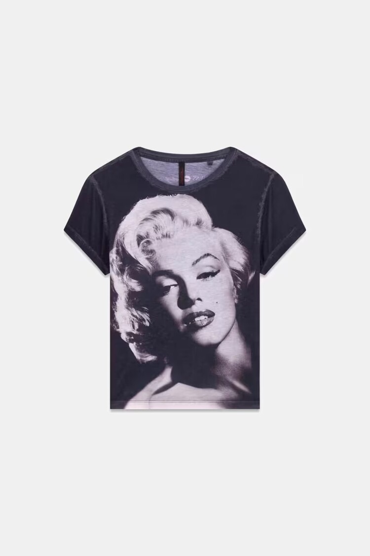 Guess Guess? - SS Marilyn Slim Face Top