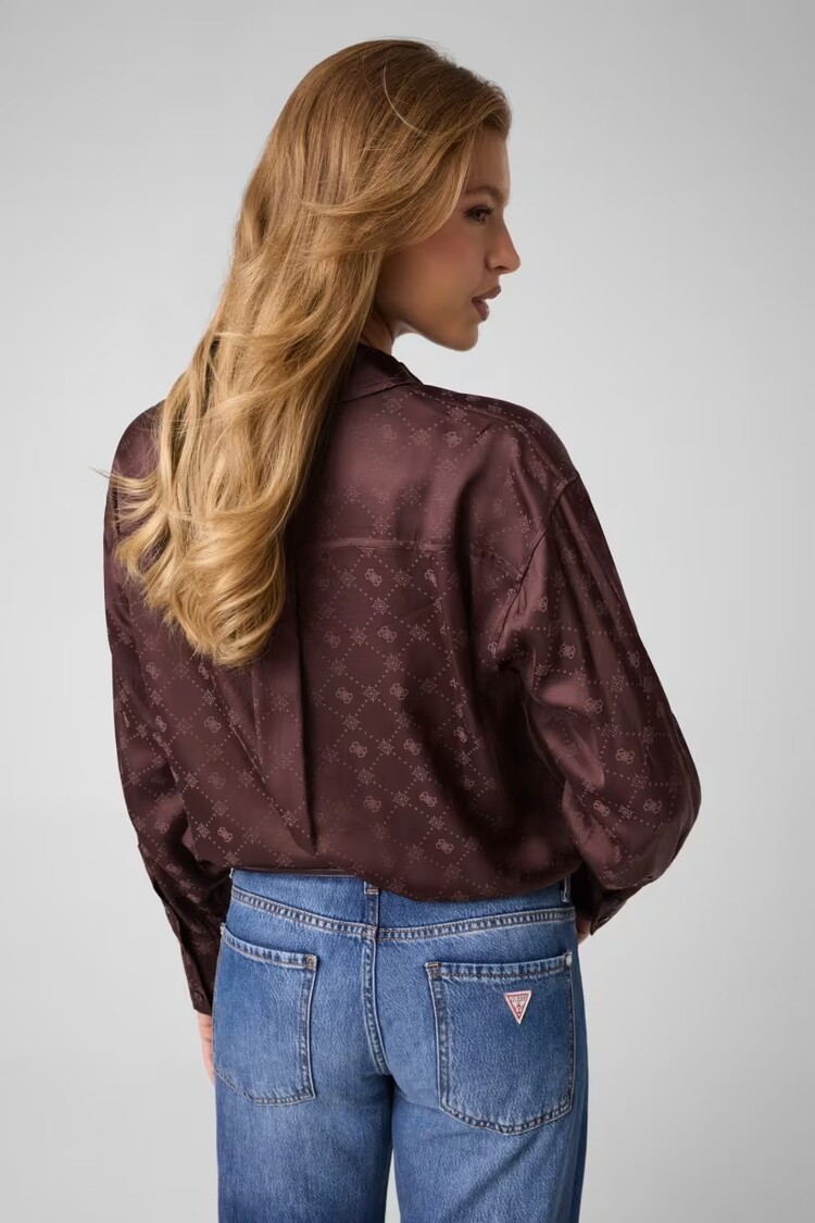 Guess Guess? - LS Carolyn Logo Shirt