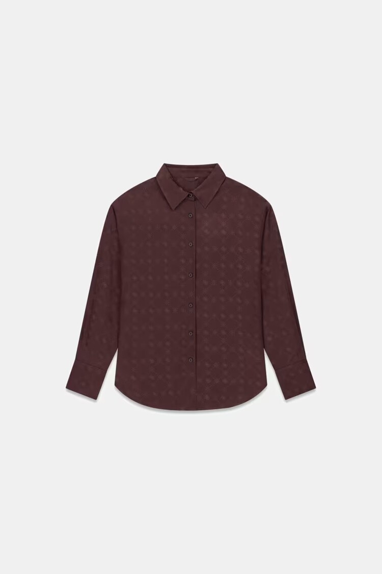 Guess Guess? - LS Carolyn Logo Shirt