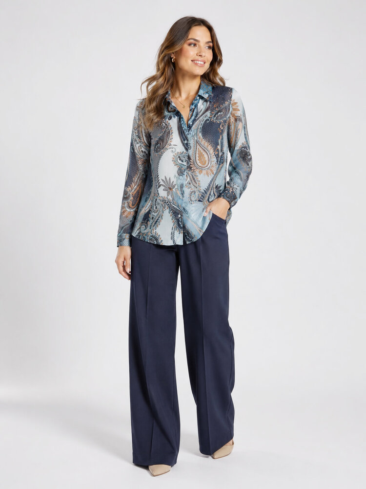 Guess Guess? - New LS CLOUIS Blouse