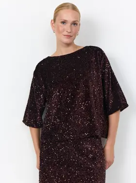 Soya Concept Soya Concept - Jasleen 1  Sequin Blouse