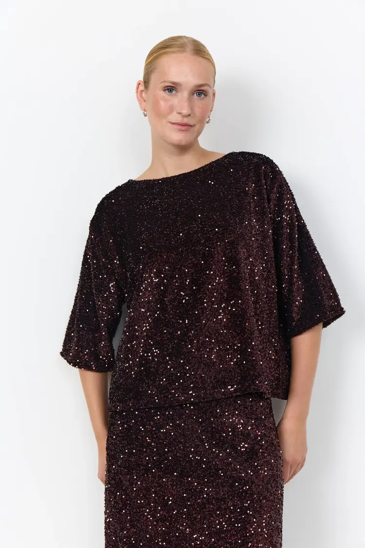 Soya Concept Soya Concept - Jasleen 1  Sequin Blouse
