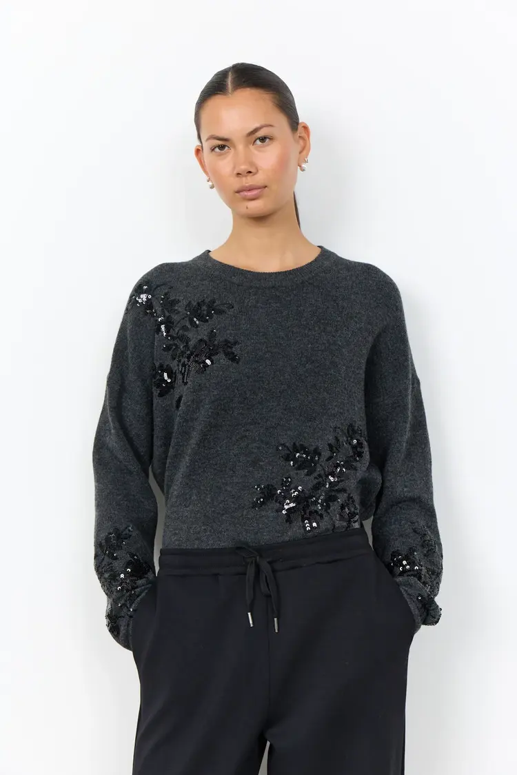 Soya Concept Soya Concept - Orlean 17 Sweater w/Sequin Detail
