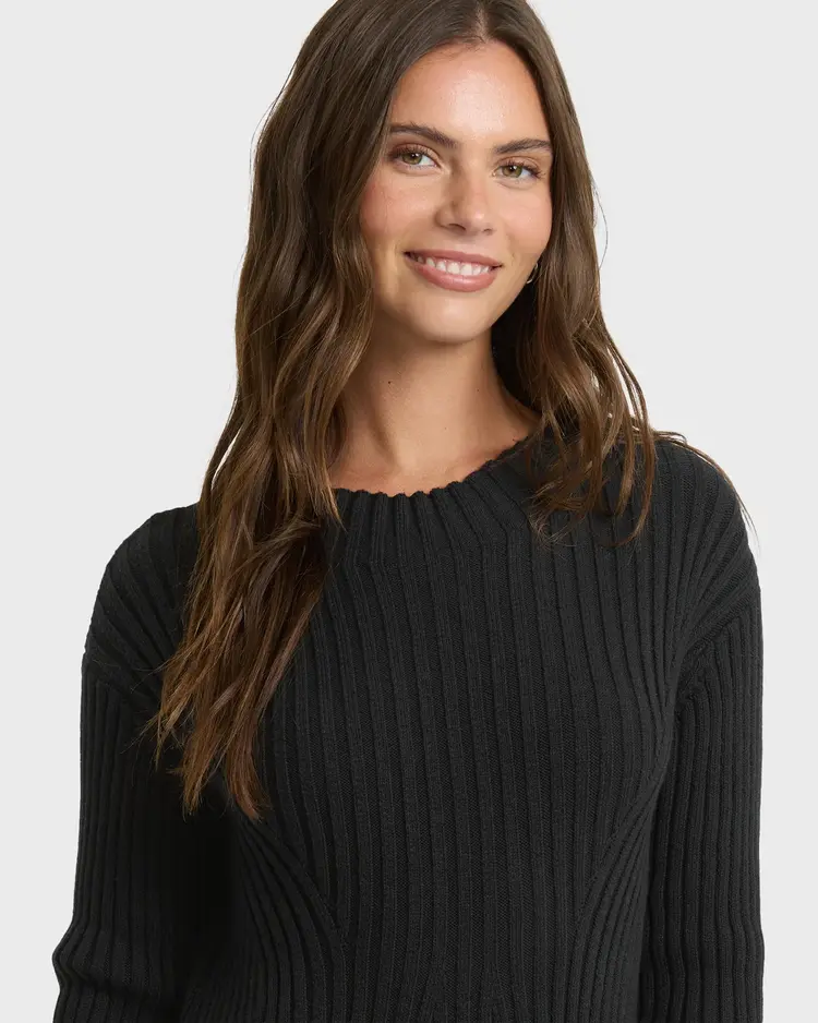 Billabong Billabong - Ivy Mock Neck Sweater Mini Dress