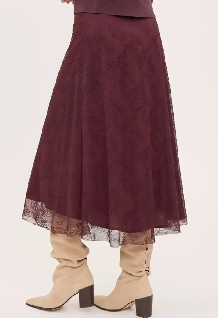 Gentle Fawn Gentle Fawn - LETTIE Maxi Lace Skirt