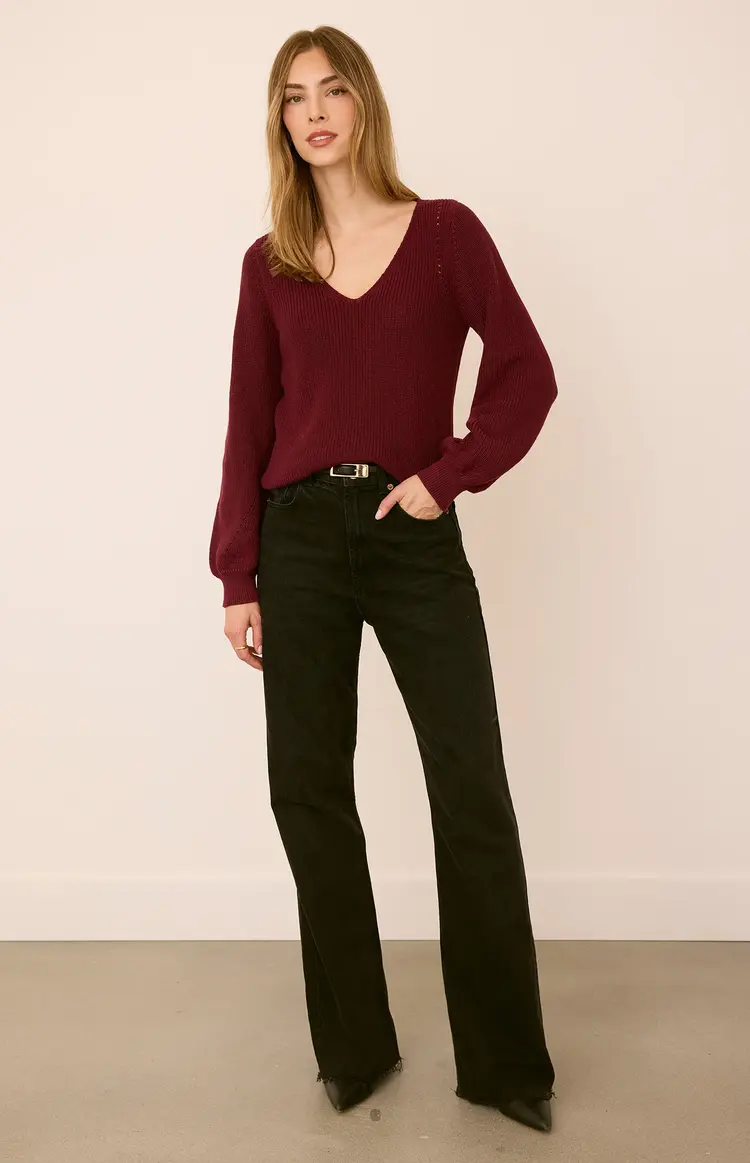 Gentle Fawn Gentle Fawn - HAILEY V-Neck Sweater