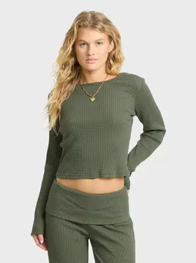 Billabong Billabong - Sweet Coast LS Knit Top